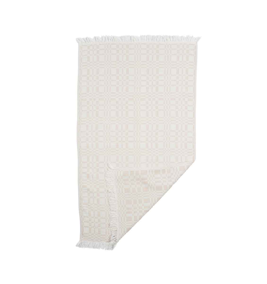 Handklæði Skák - drappað - 90x170 cm