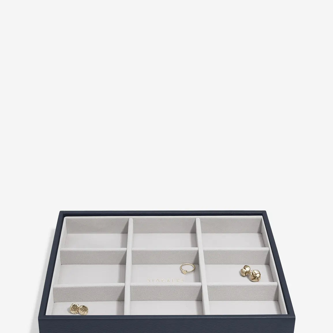 Skartgripaskrín classic - 9 hólfa