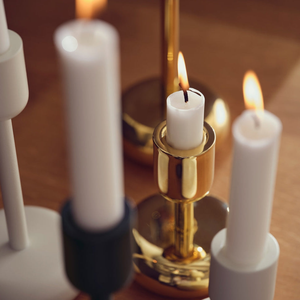 Nappula kertastjaki stór - messing