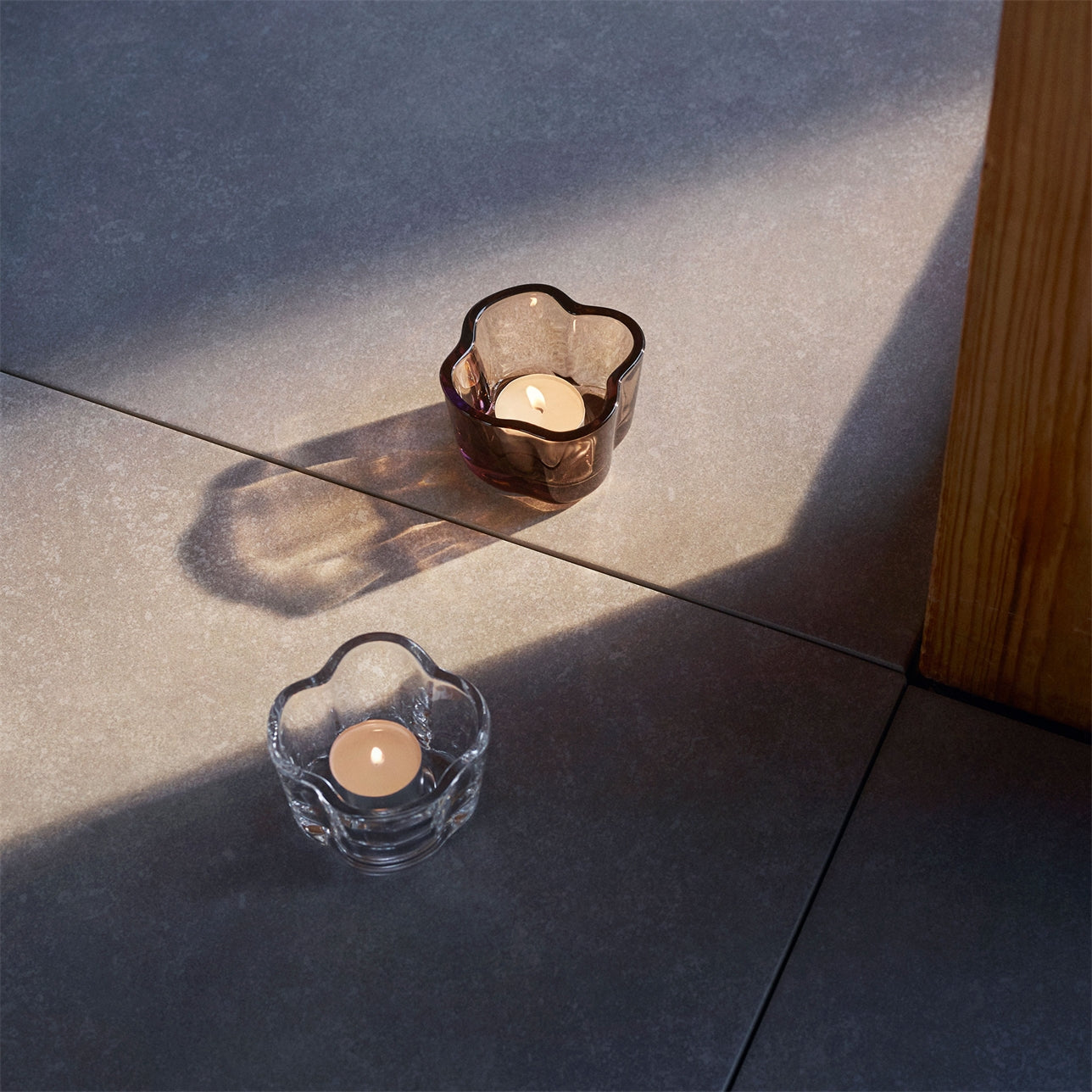 Alvar Aalto kertastjaki - clear