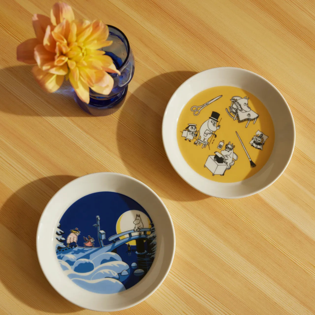 Diskar 2/pk - Vetrarnótt & skrifstofan