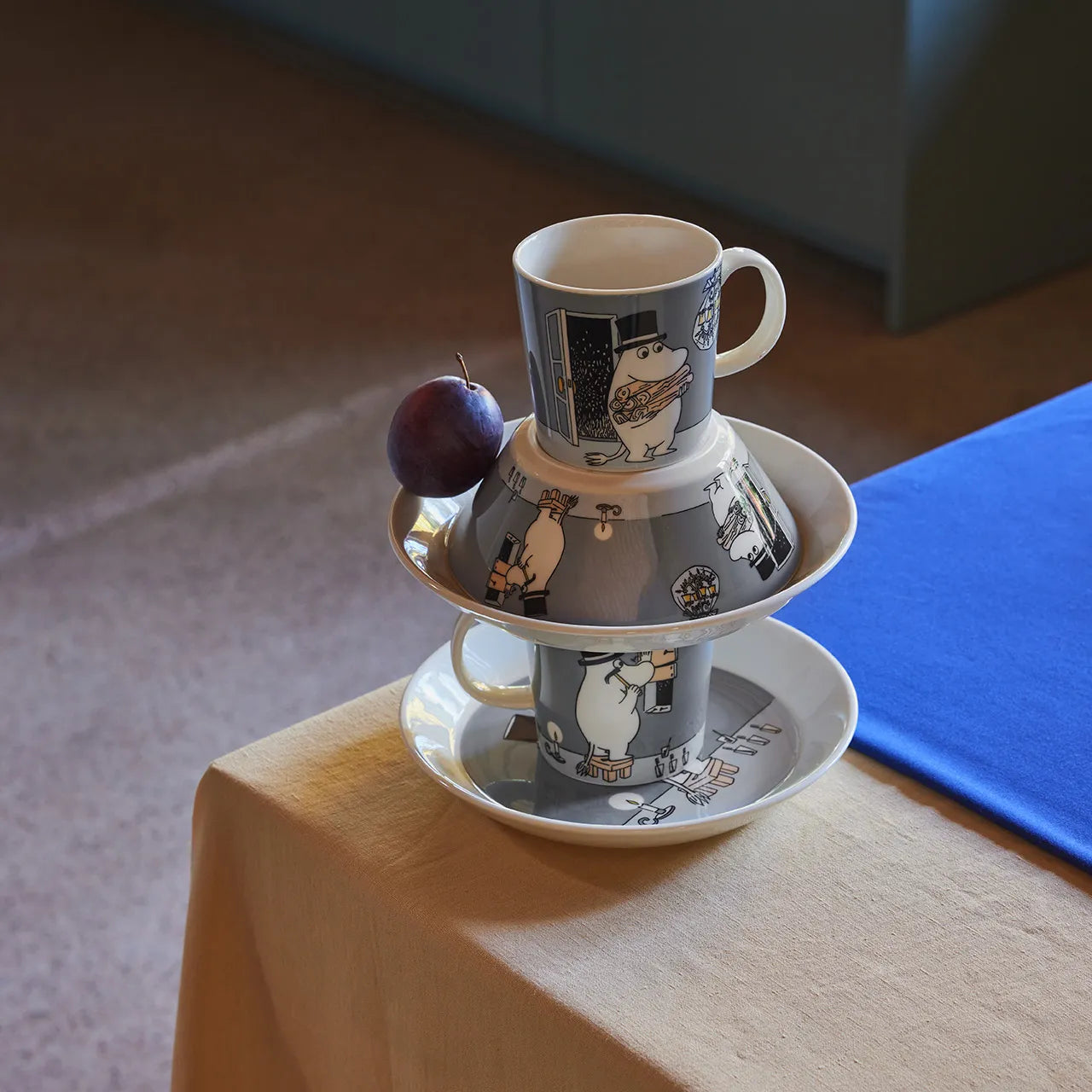 Skál -  Múmínpabbi grár