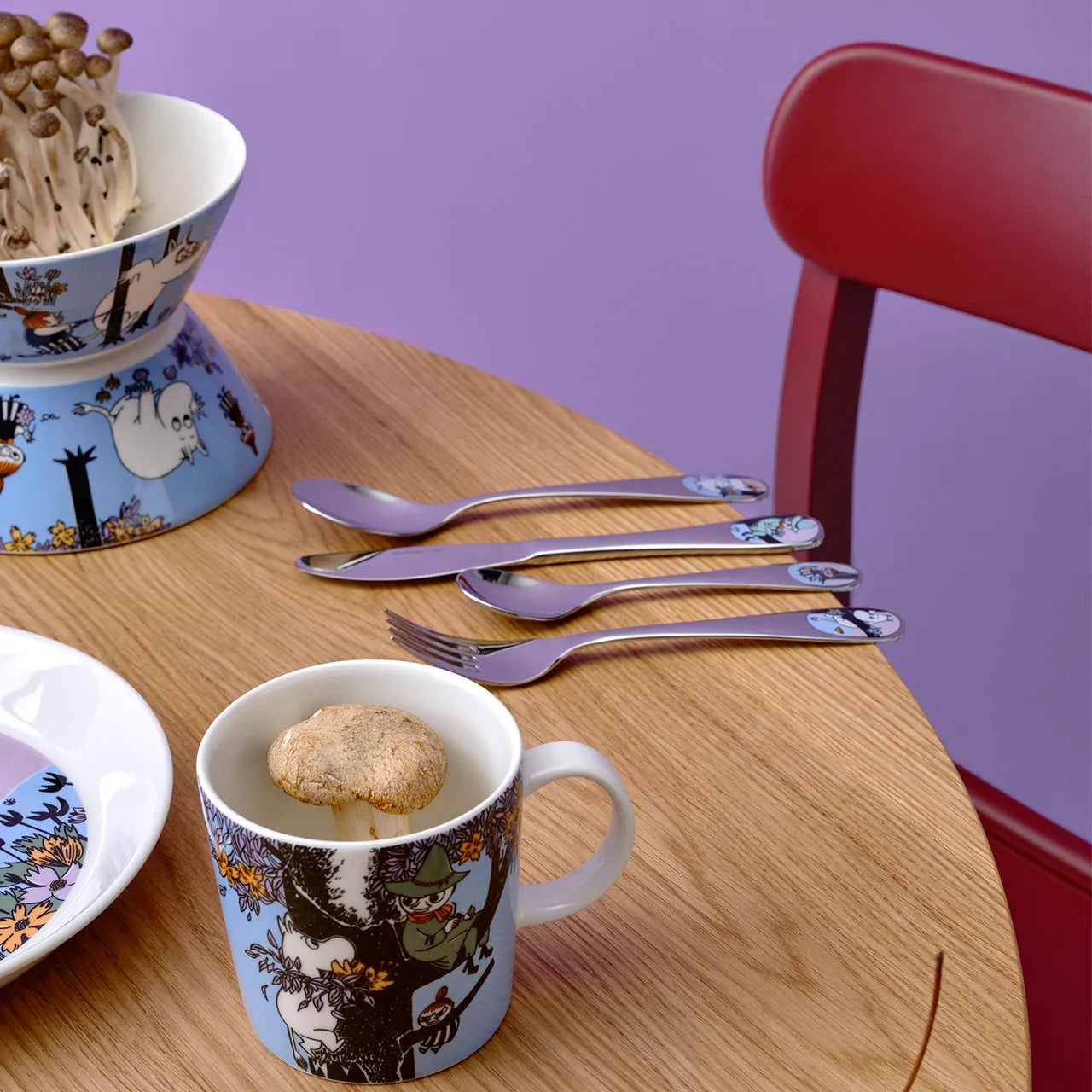 Hnífapör barna - Vinir að eilífu