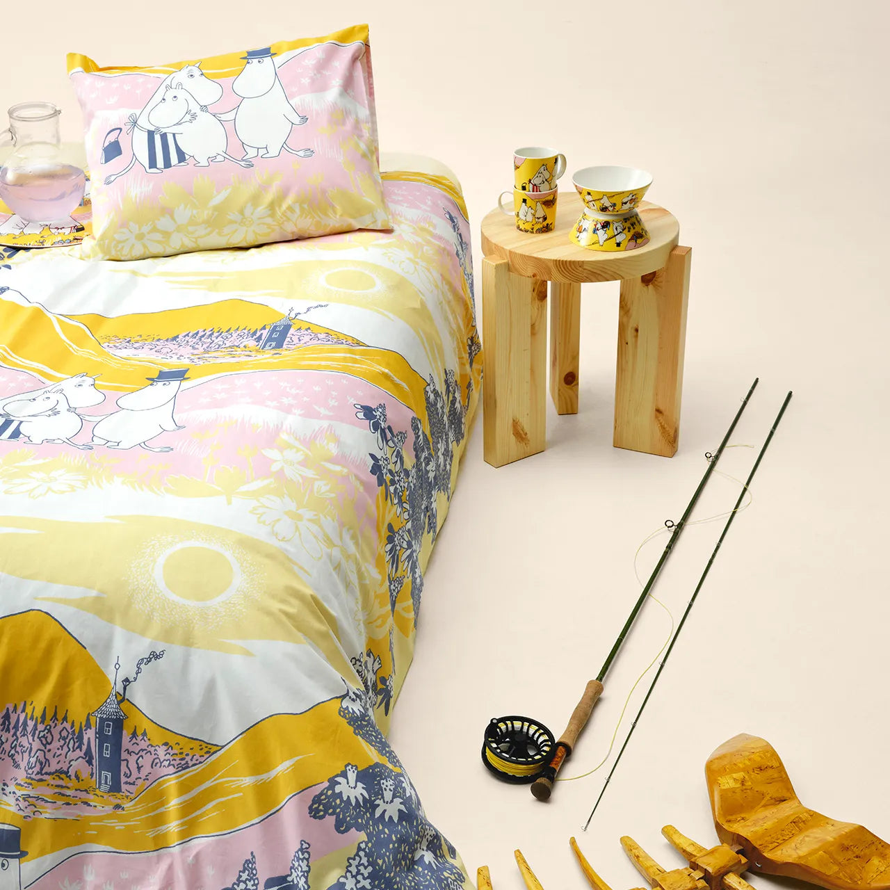 Moomin sængurver - Family time