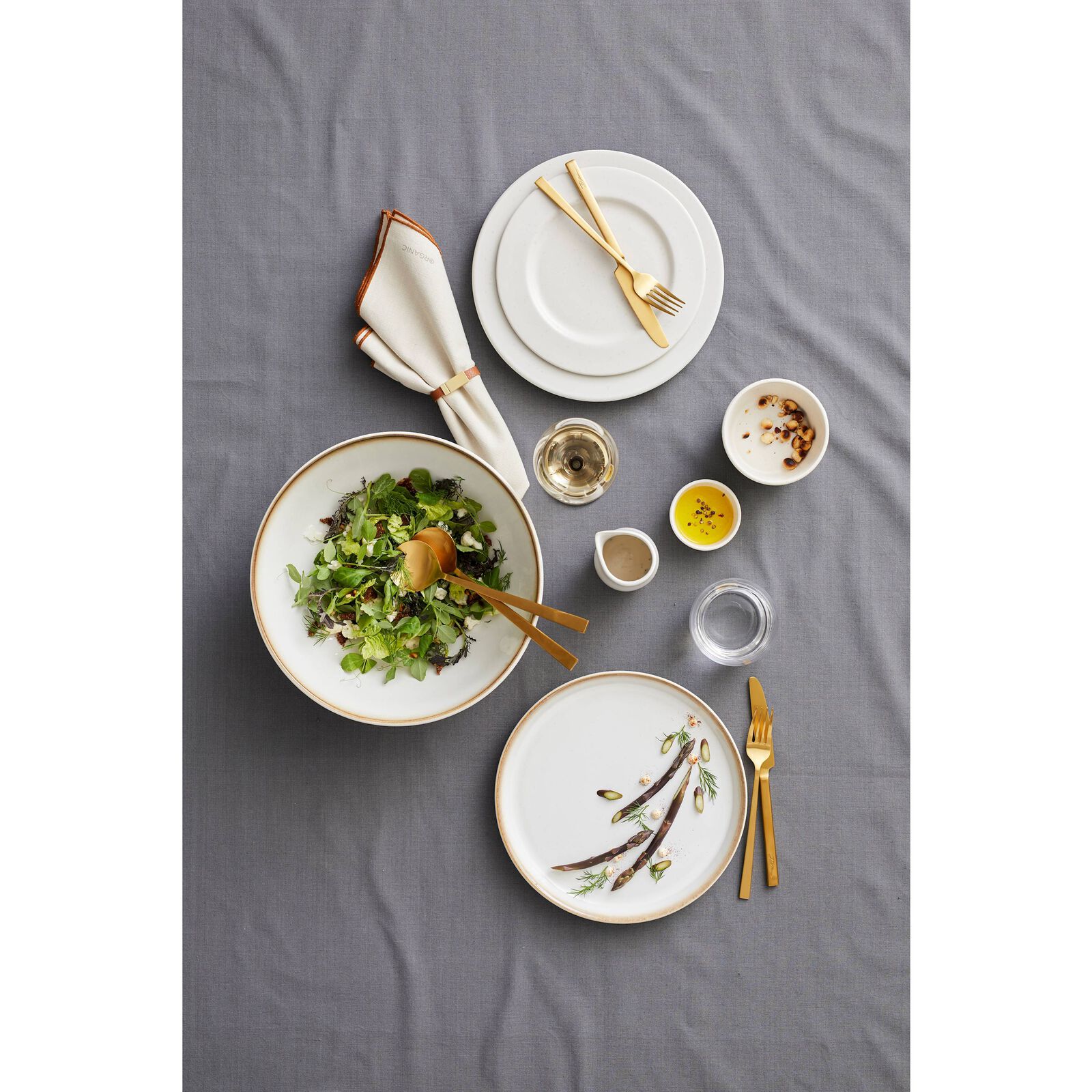 Gastro pastaskál 20 cm - cream/cream