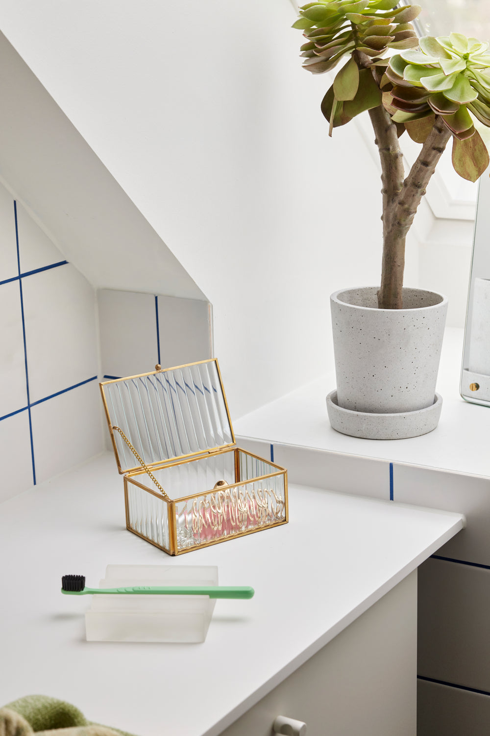 Ripple glerbox með loki