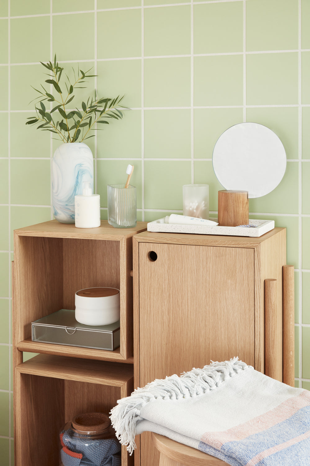 Elements vasar glærir