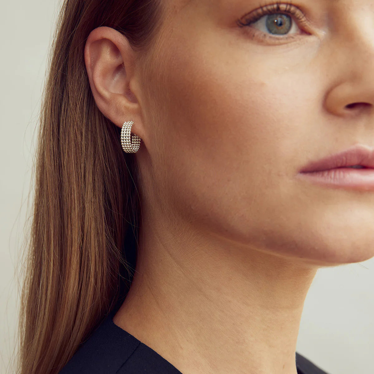 Eden eyrnalokkar - silfurhúðaðir