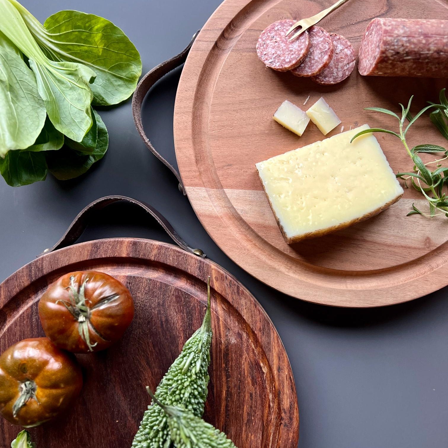 Skurðarbretti ljóst - 32x32 cm