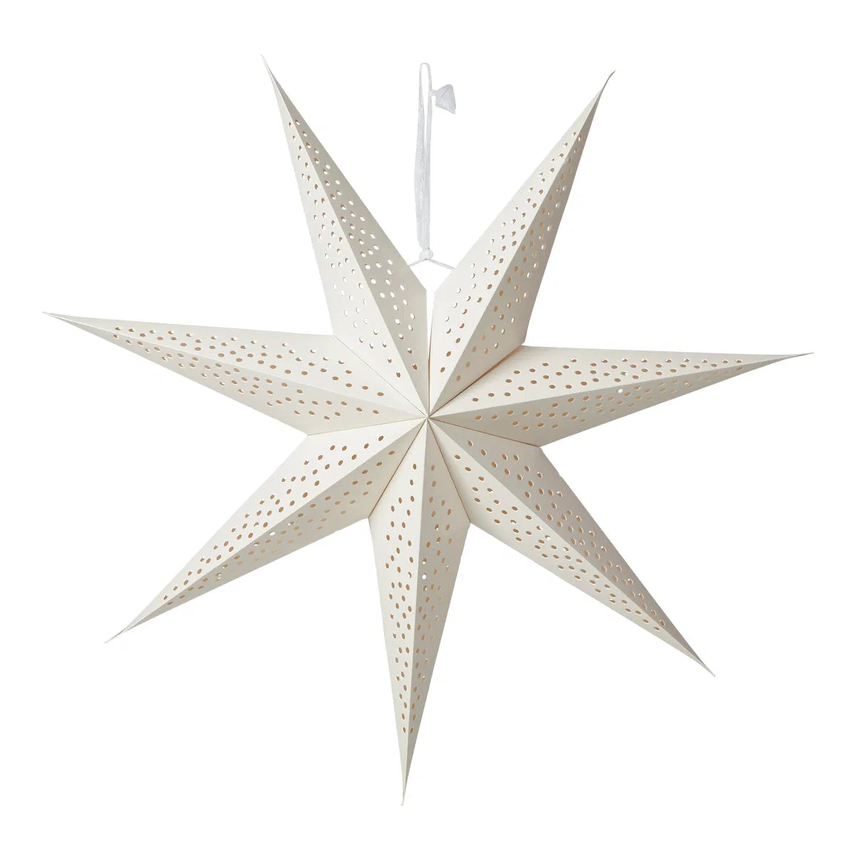 Jólastjarna hvít - 60 cm