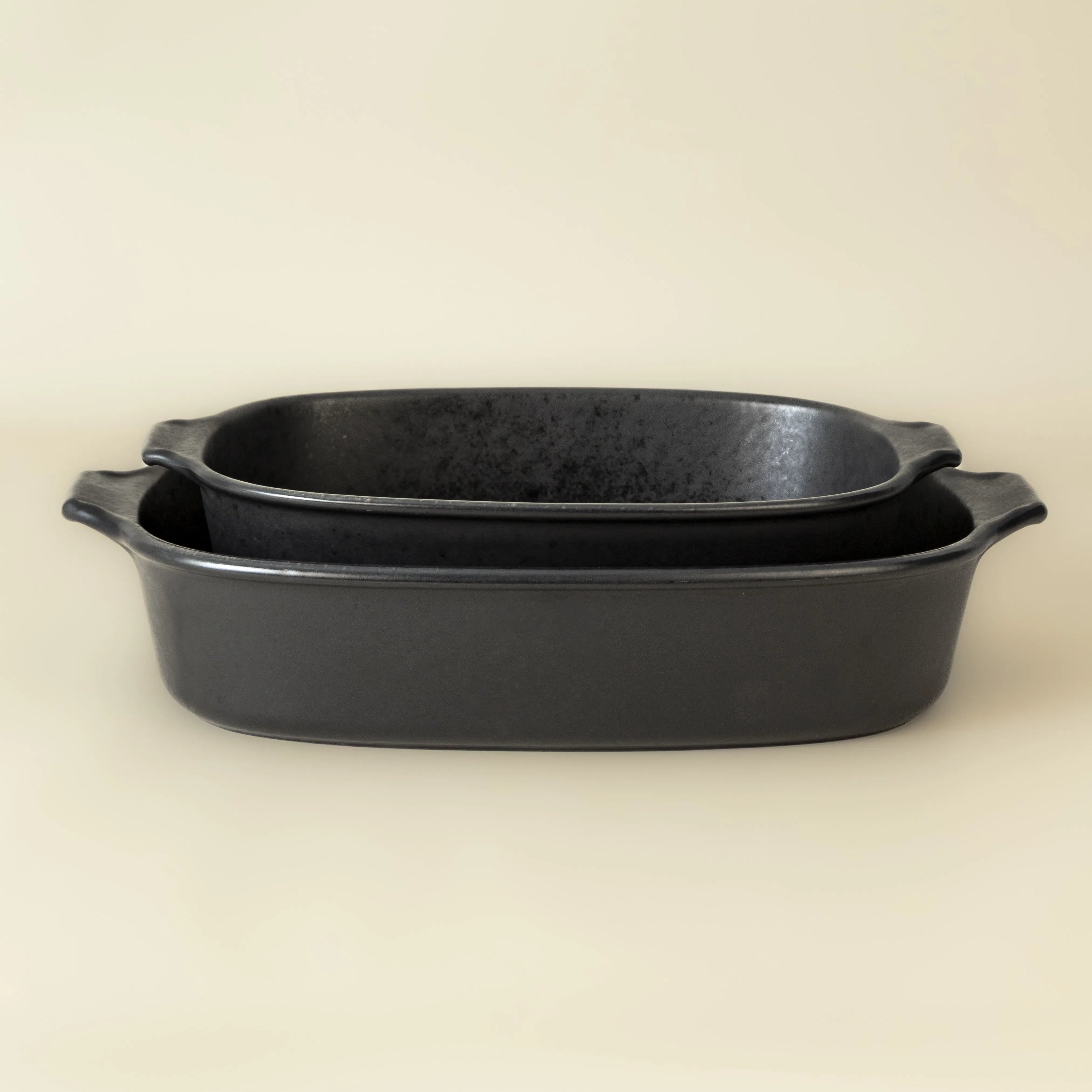 Black stone eldföst mót - tvær stærðir