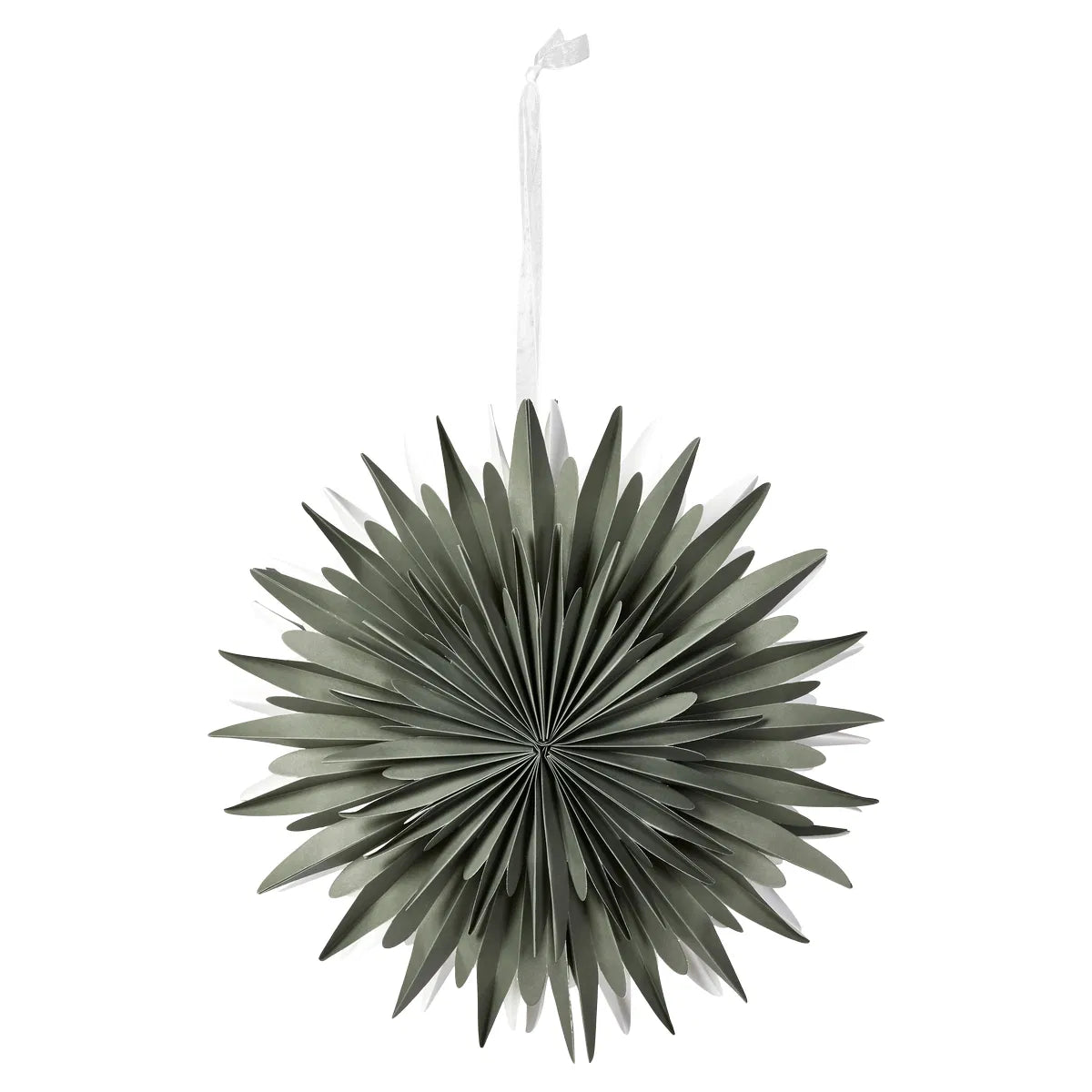 Jólastjarna græn - 42 cm