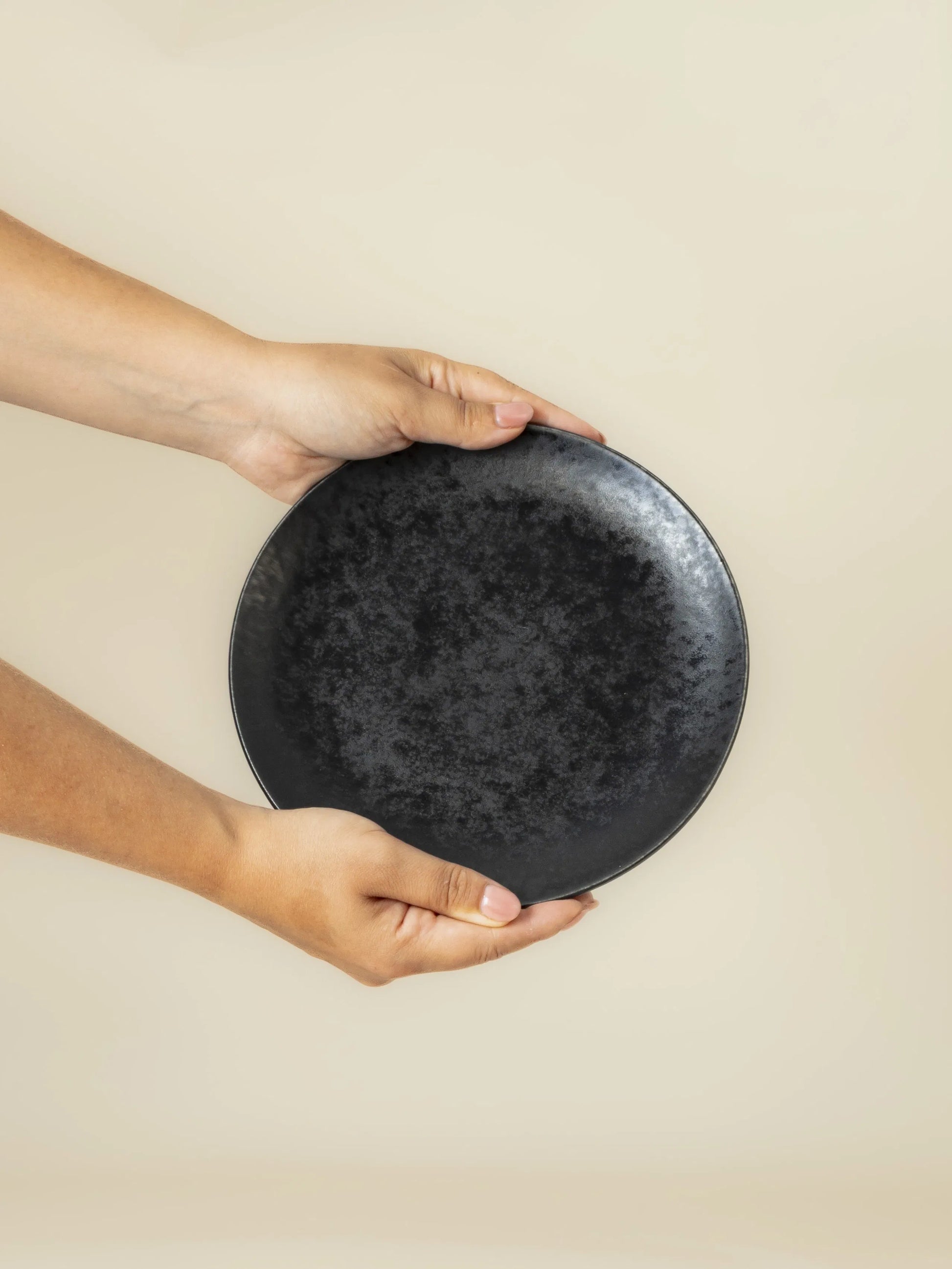 Black stone hliðardiskar - 21 cm