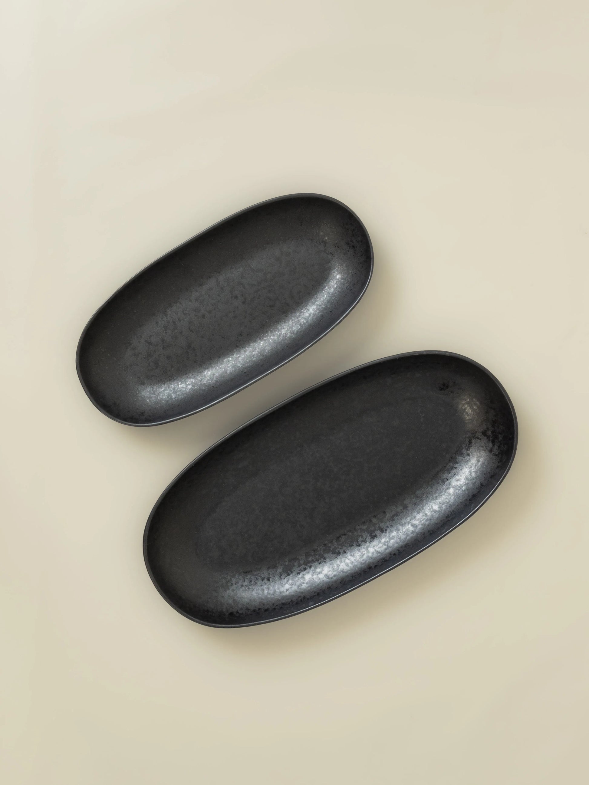 Black stone framreiðsludiskar - 2/pk