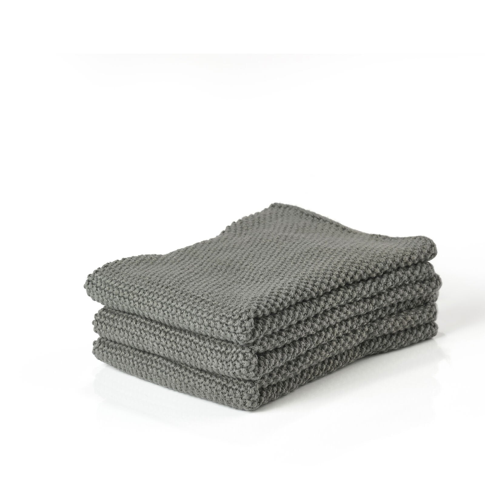 Borðtuskur 3/pk - ólífugrænar