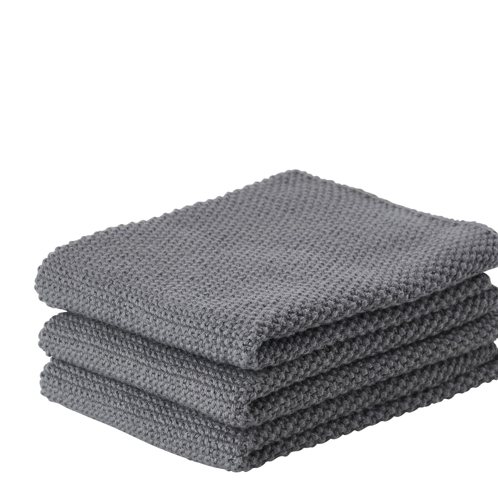 Borðtuskur 3/pk - gráar
