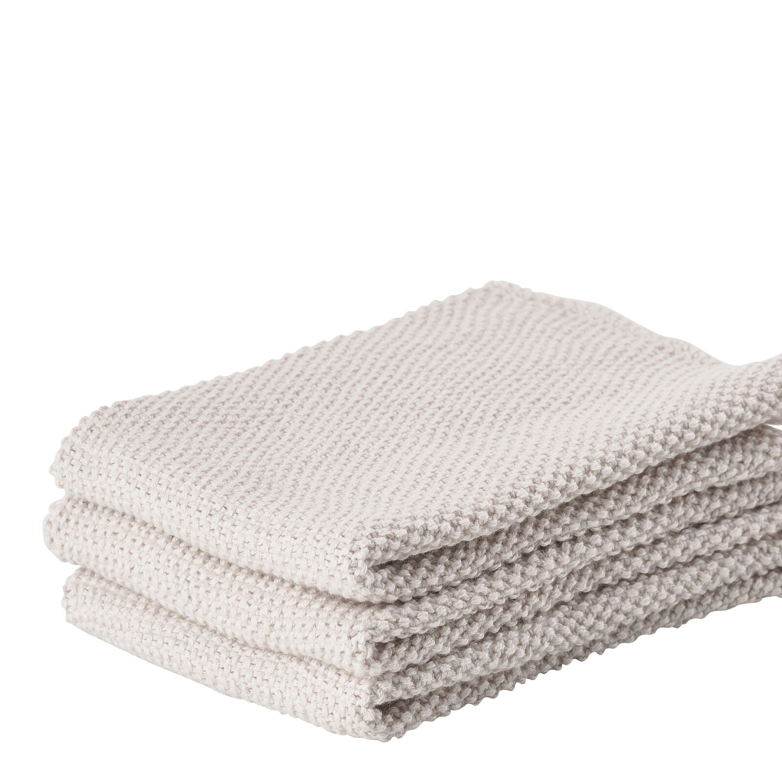 Borðtuskur 3/pk - drappaðar