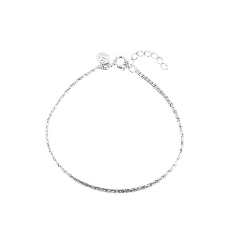 Cobra armband - silfur