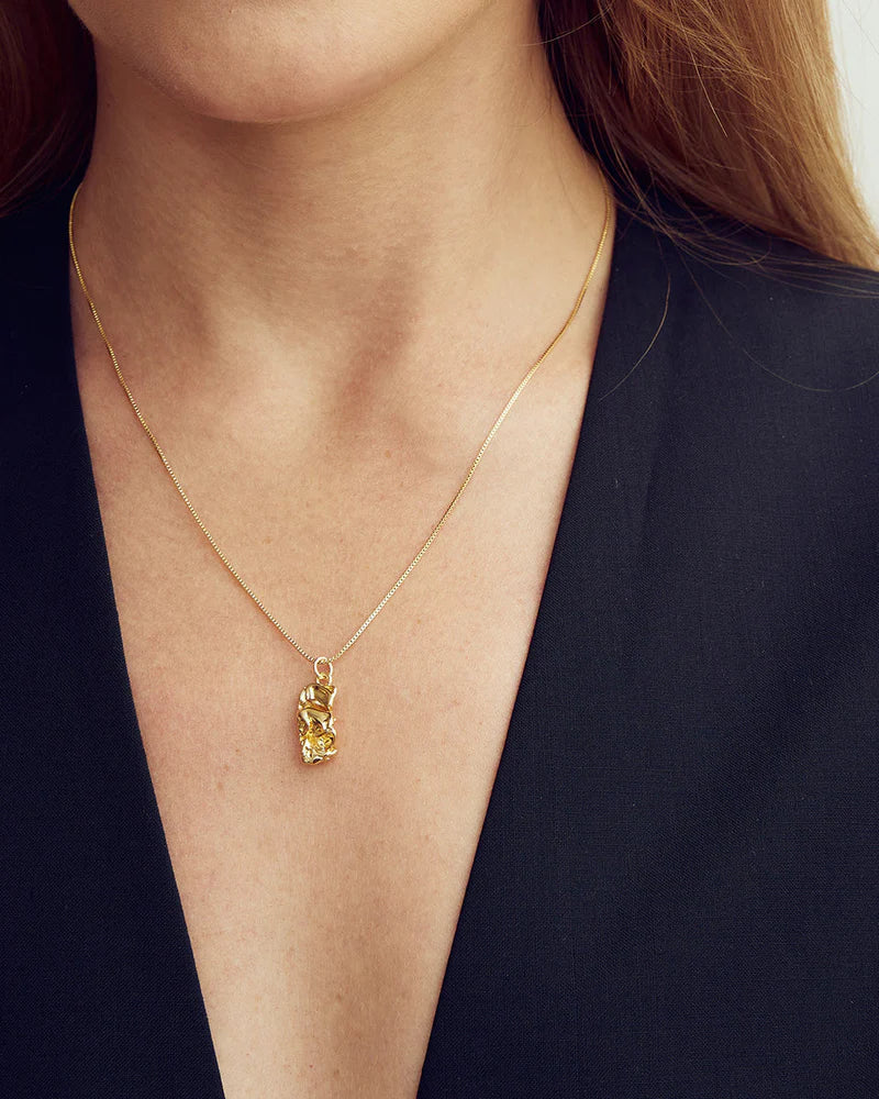 Noelle hálsmen - gullhúðað