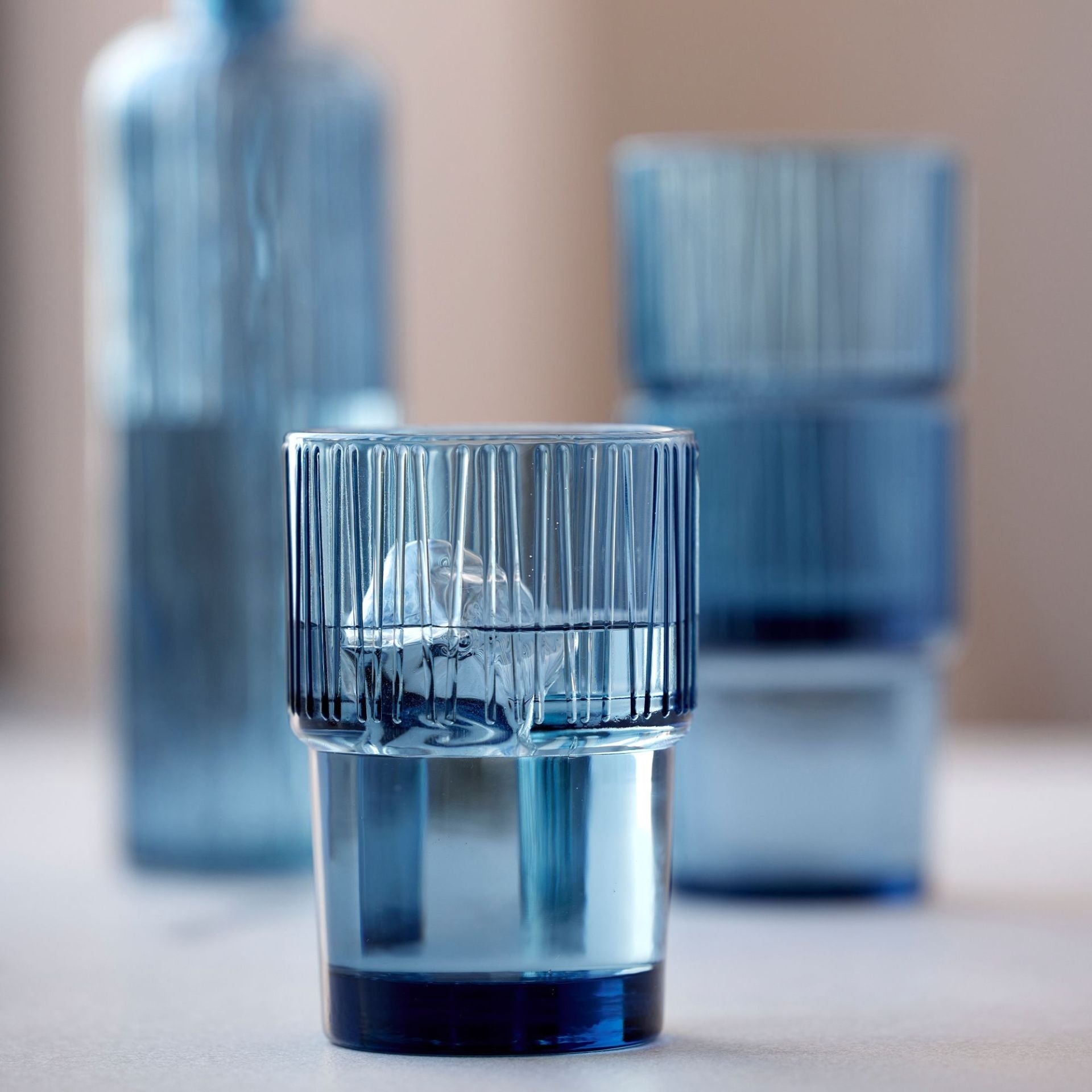 Kusintha glas 4/pk - blár