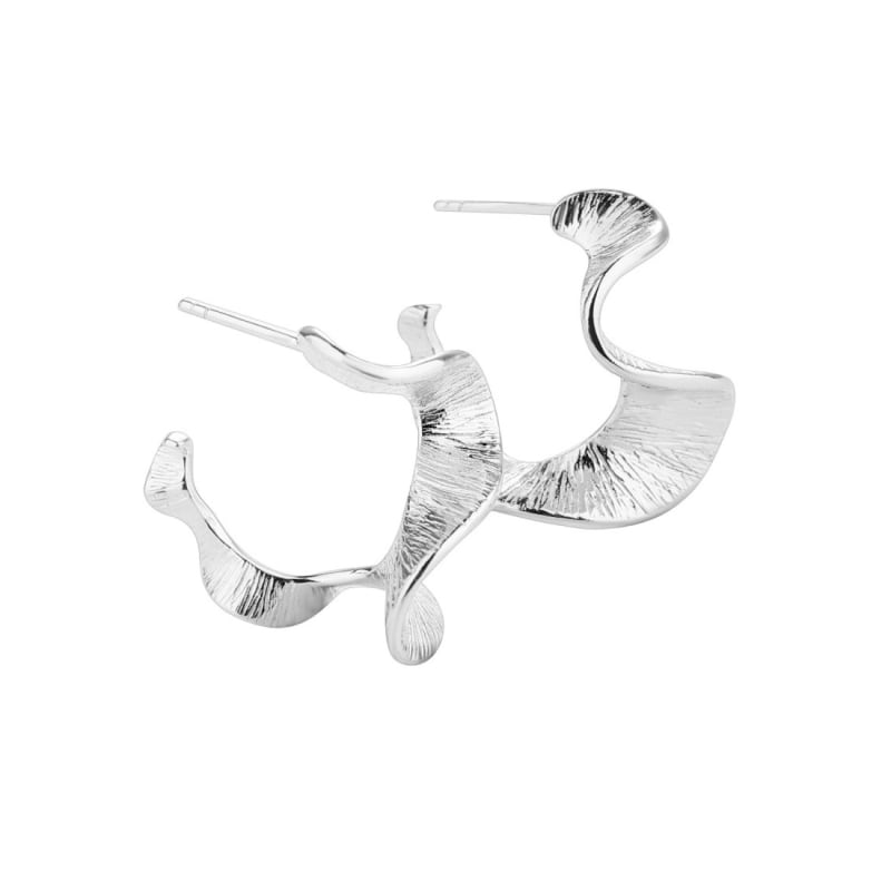 Rhumba hringir miðstærð - silfur