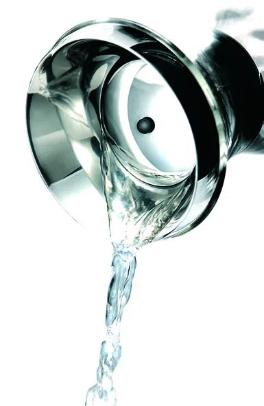 Glerkarafla Dusty blue - 1 ltr.