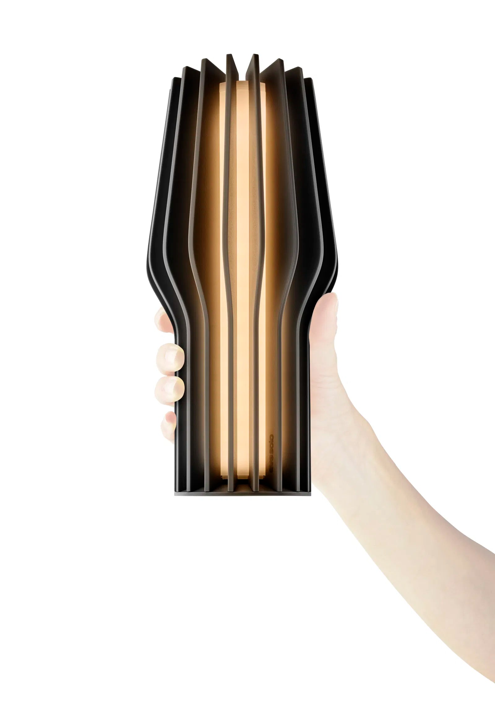 Radiant LED lampi - svartur