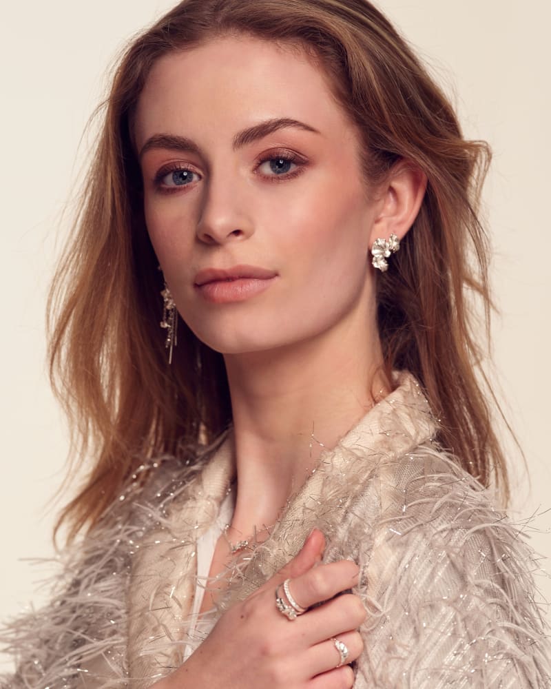 Folio eyrnalokkar litlir - gullhúðaðir