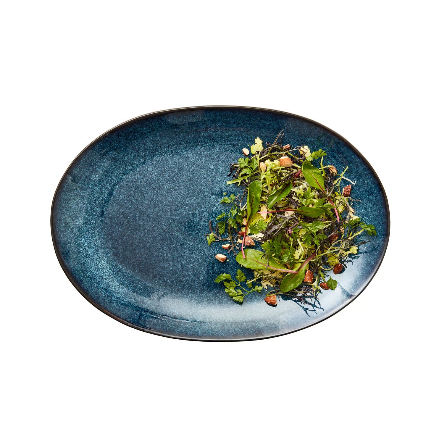 Gastro framreiðslufat - svart/blátt