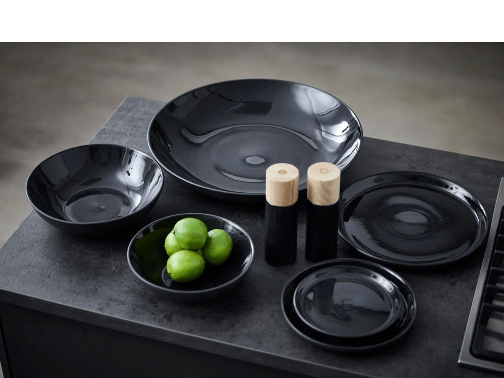 Gastro matardiskur svartur/svartur - 21 cm