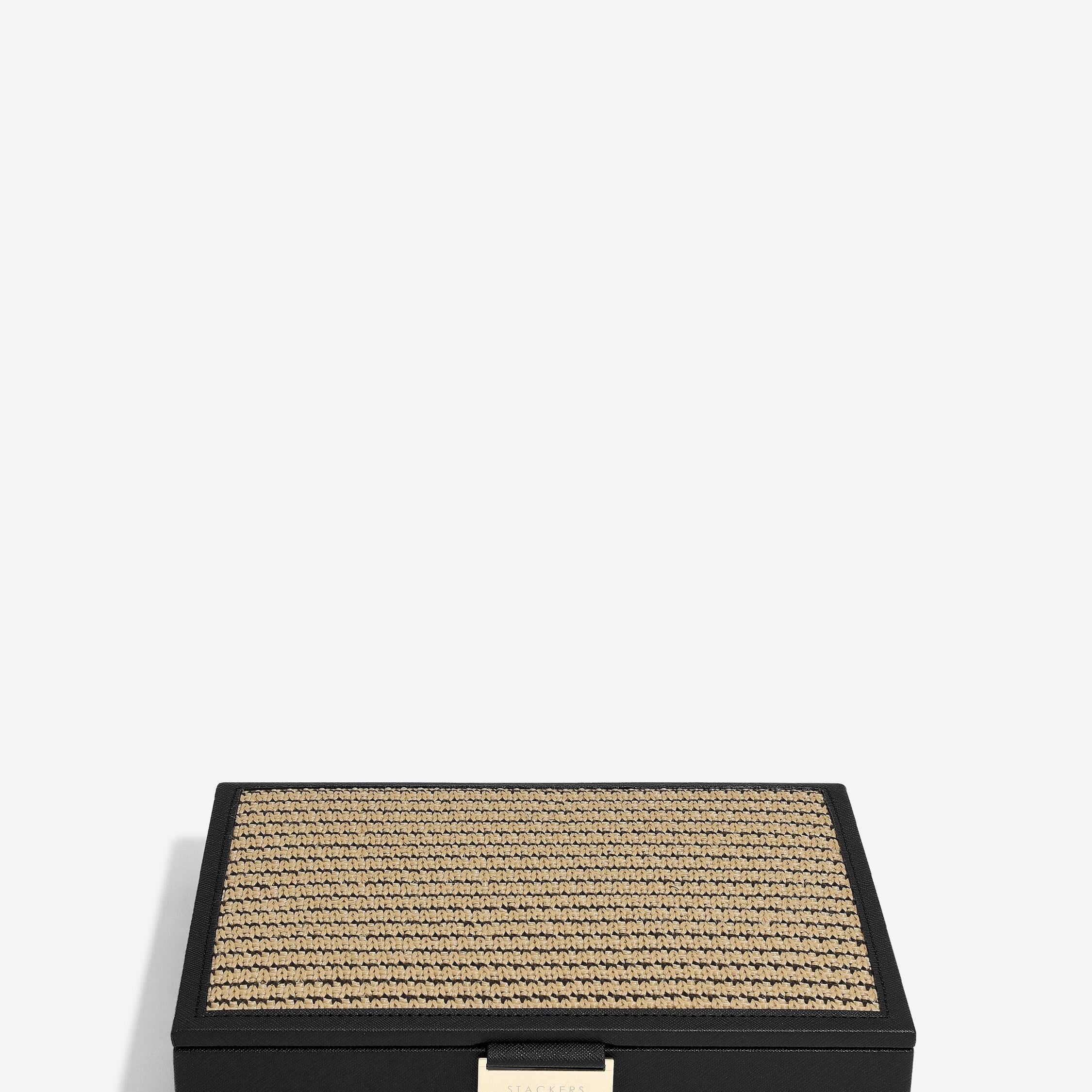 Skartgripaskrín classic - Raffia lok