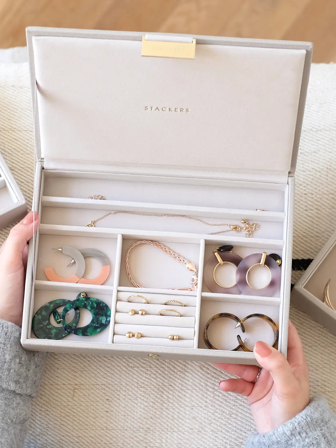 Skartgripaskrín classic - lok