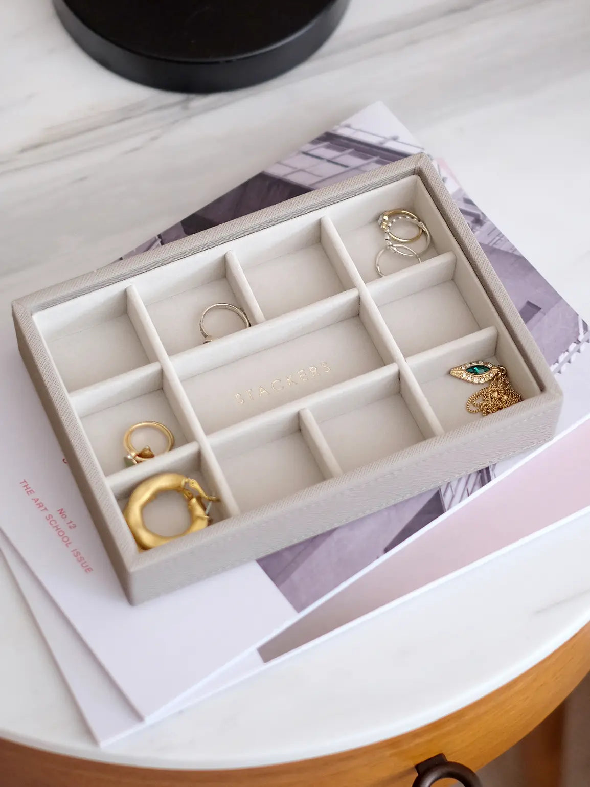 Skartgripaskrín mini - 11 hólfa