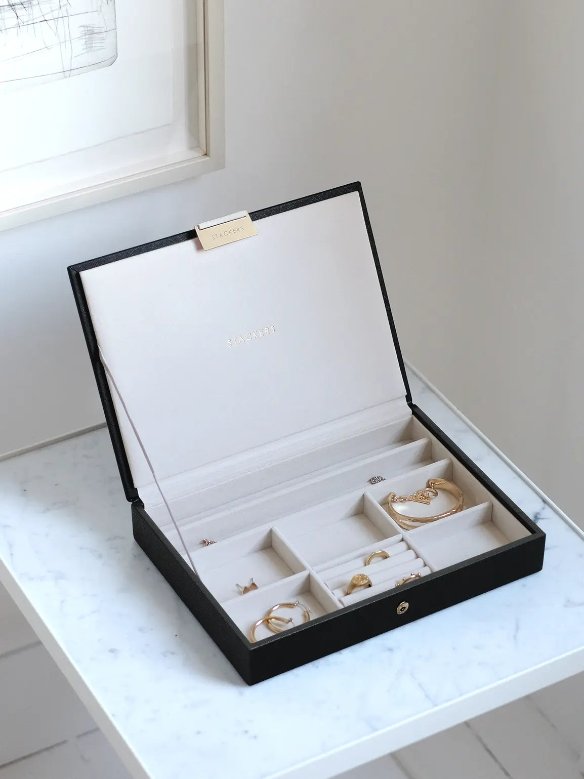 Skartgripaskrín classic - lok