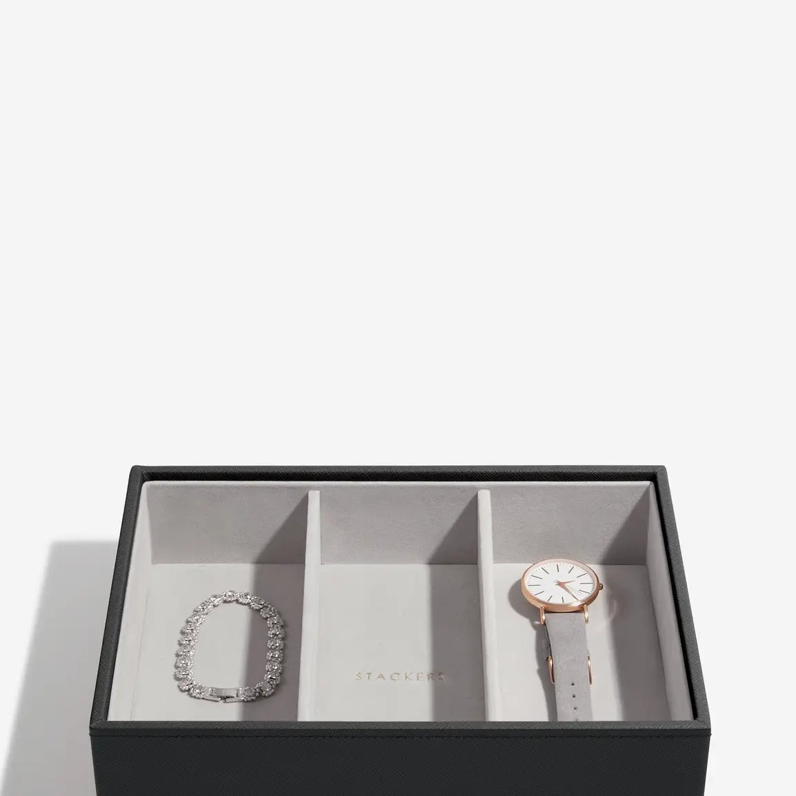 Skartgripaskrín classic - 3 hólfa