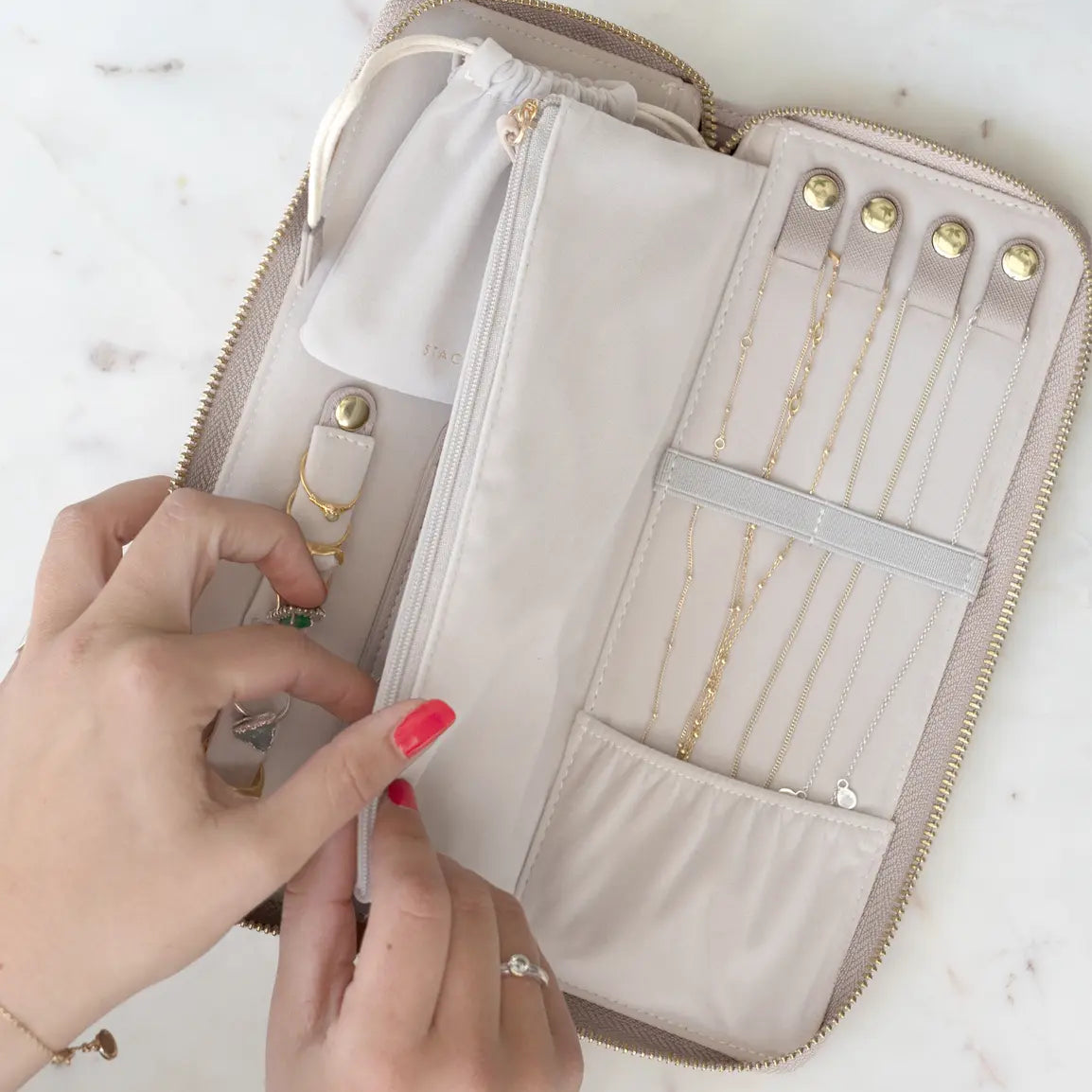 Ferðaskrín Slim stórt