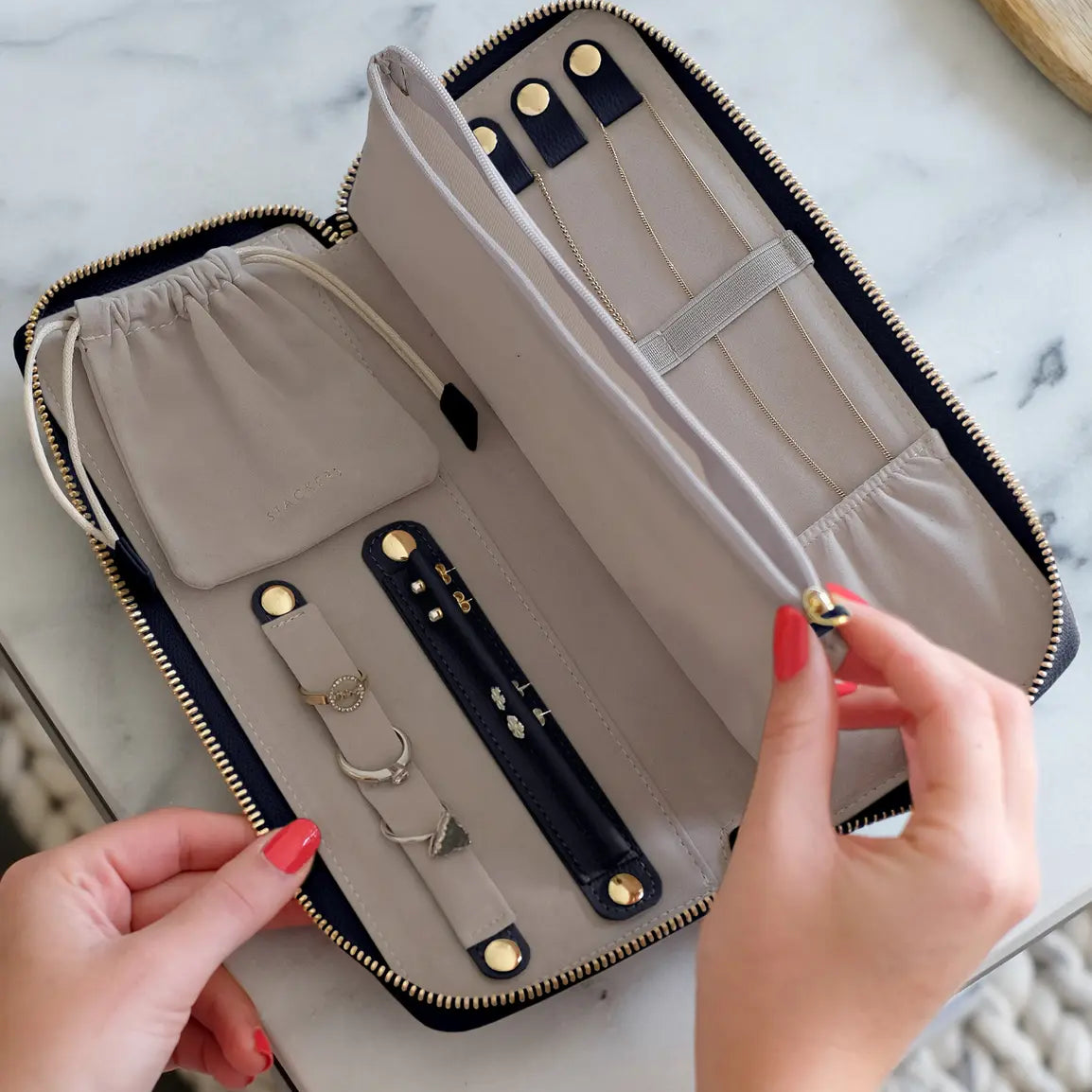 Ferðaskrín Slim stórt