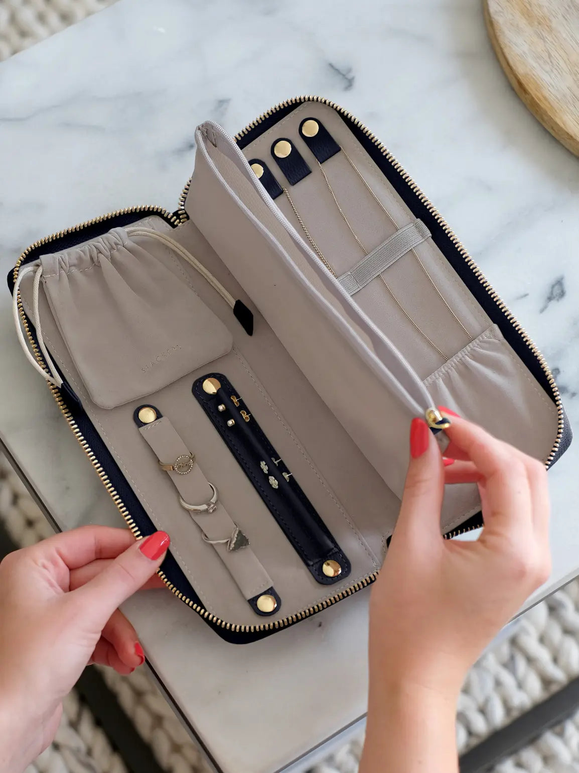 Ferðaskrín Slim stórt