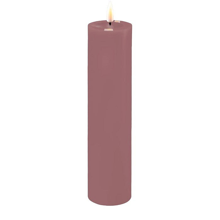 LED kerti light purple - ýmsar stærðir