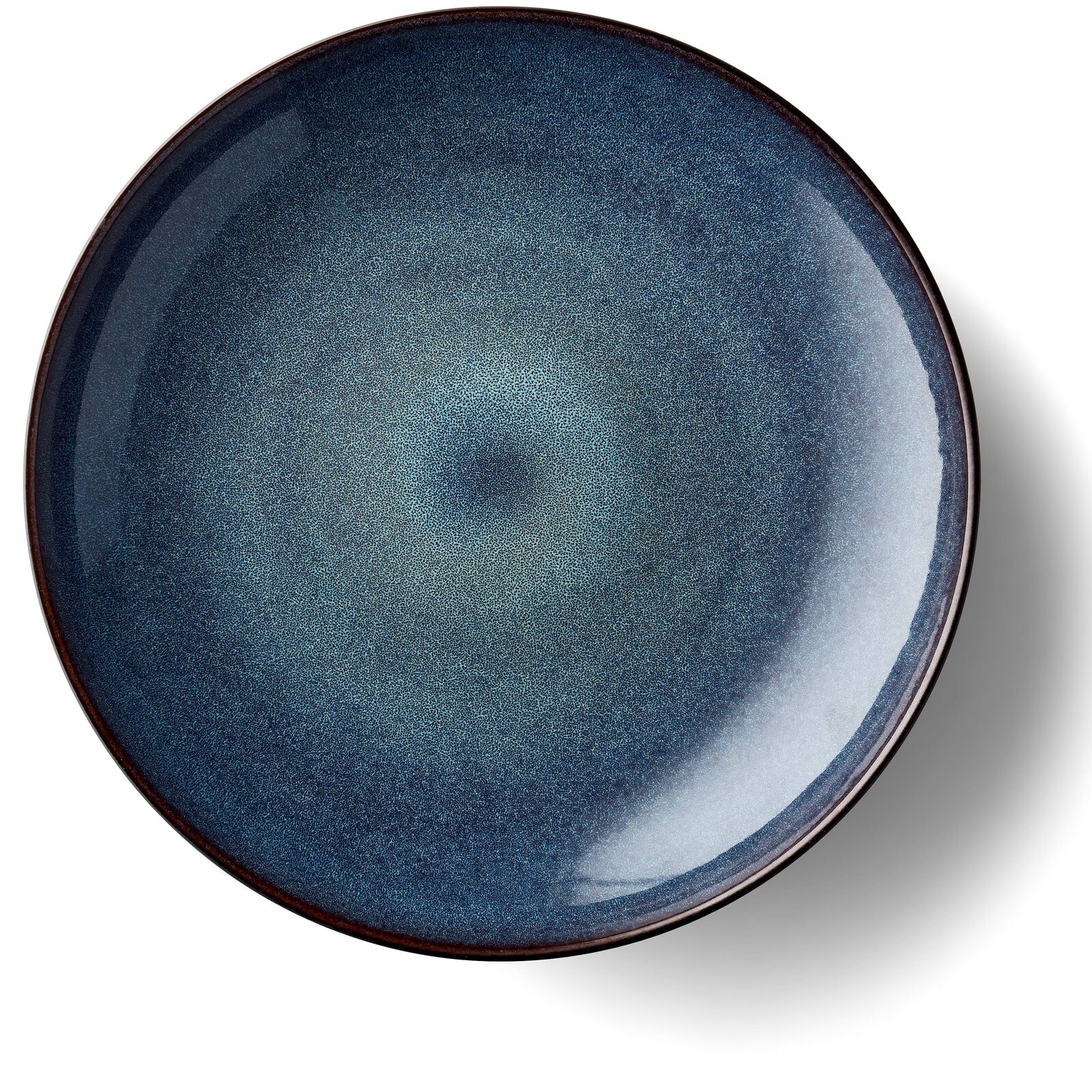 Gastro hringlótt fat 40 cm - svart/dökkblátt