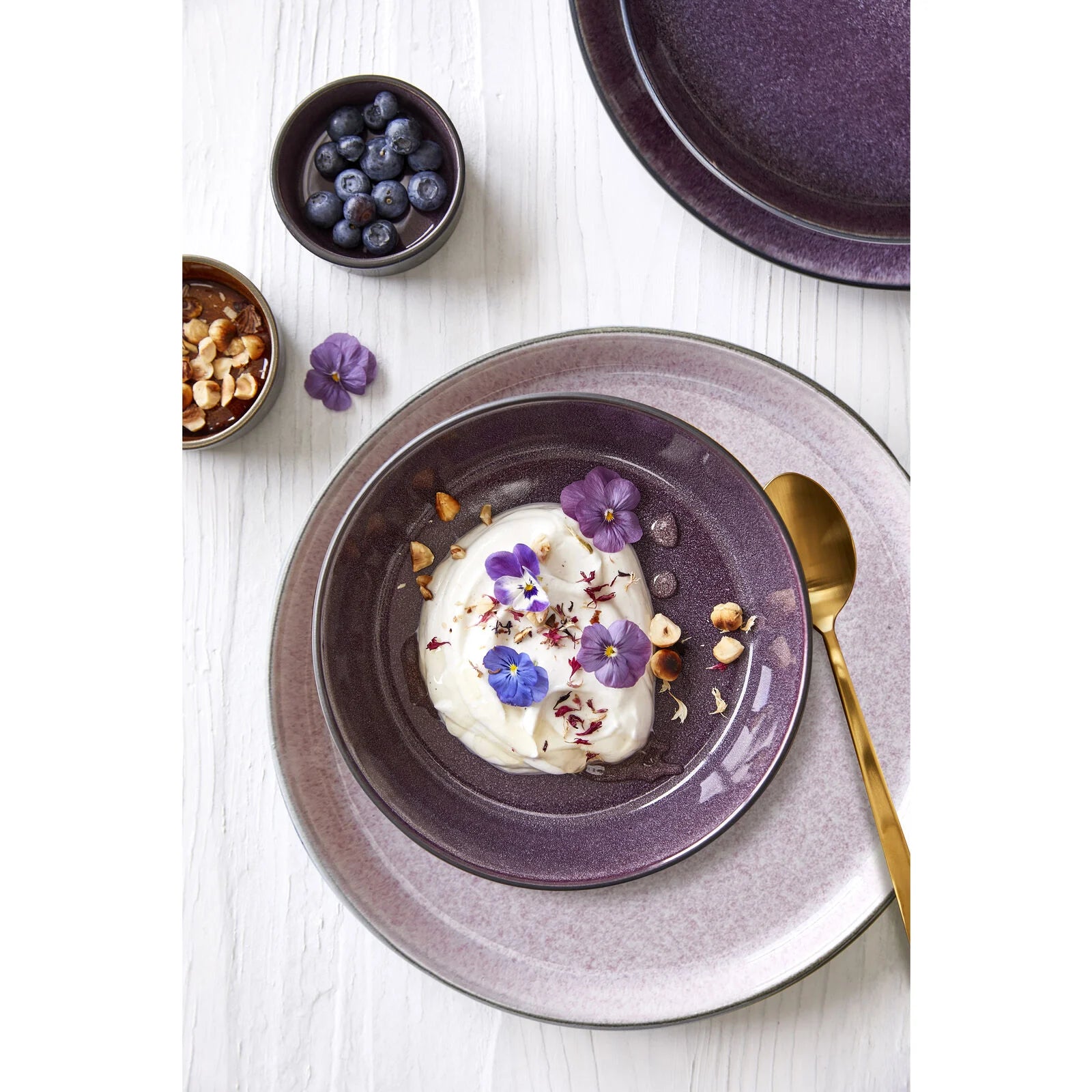 Gastro matardiskur svartur/fjólublár - 27 cm