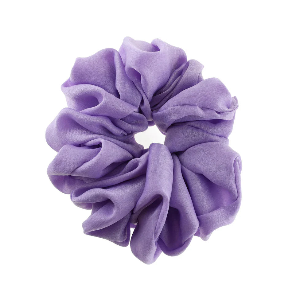 Isabella scrunchie - pastel fjólublá