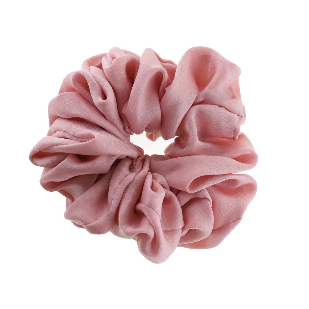 Isabella scrunchie - pastel bleik