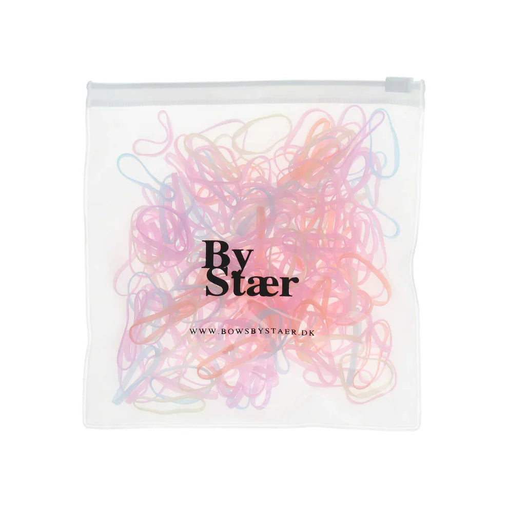 Silíkonteygjur - marglitar 200 stk