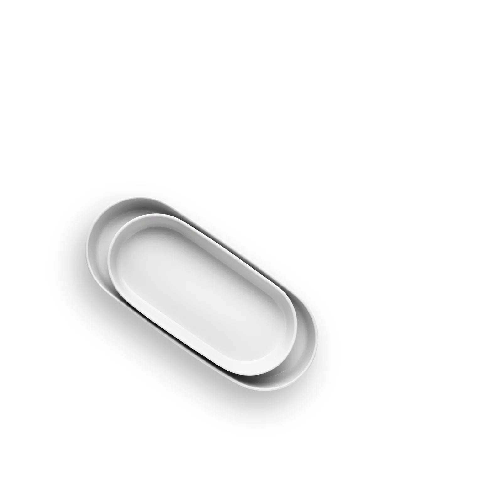 Legio Nova sporöskjulaga föt minni - 2/pk
