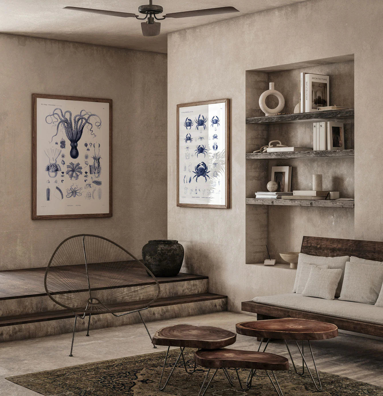 Octopuses and Cuttlefish - 30x40