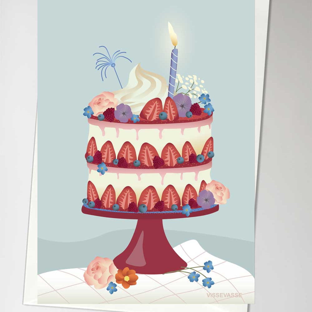 Tækifæriskort stór - margar tegundir