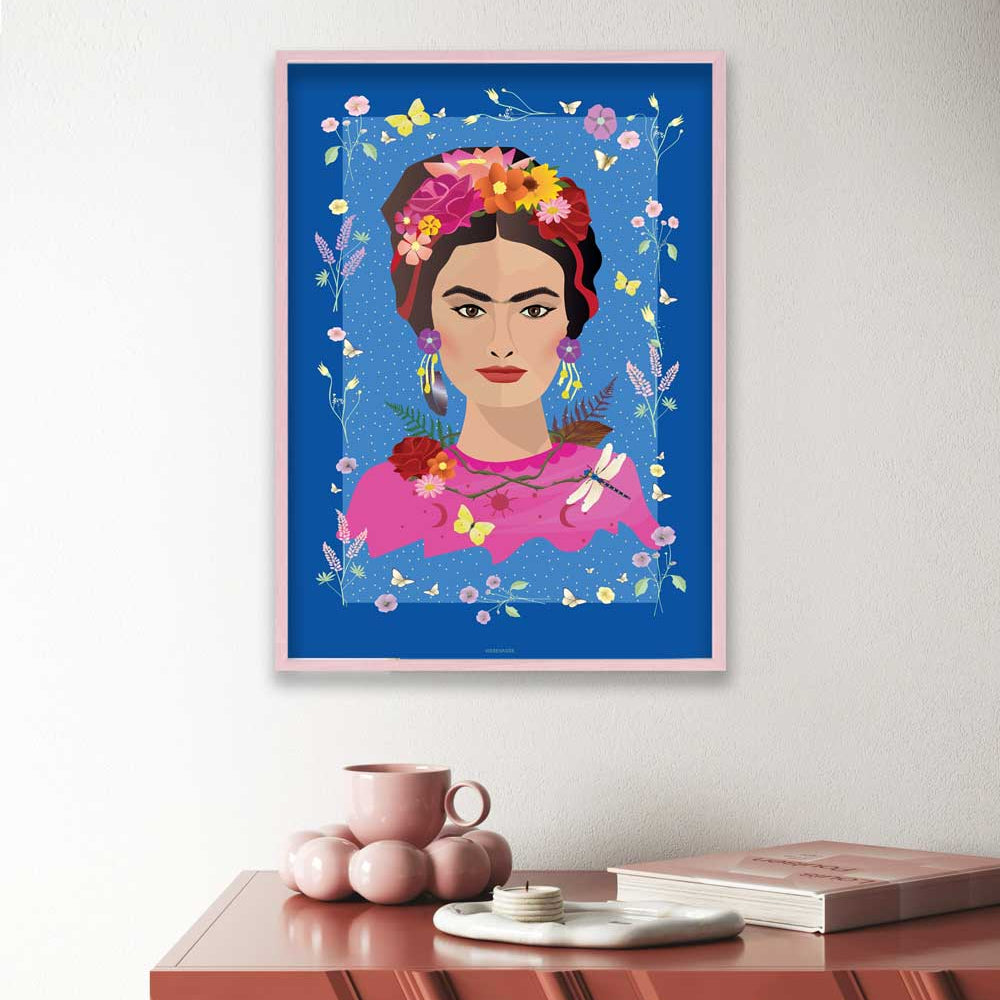 Frida Kahlo veggspjald