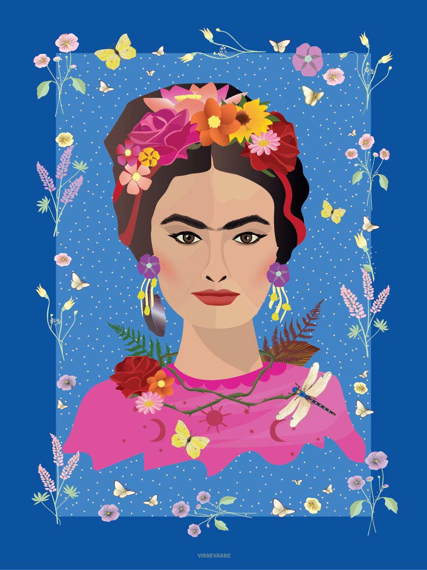 Frida Kahlo veggspjald