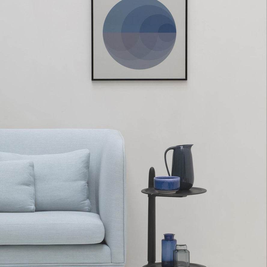 Gradient blue veggspjald